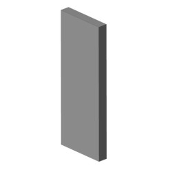 Šamotová deska spodní KV 025.L   